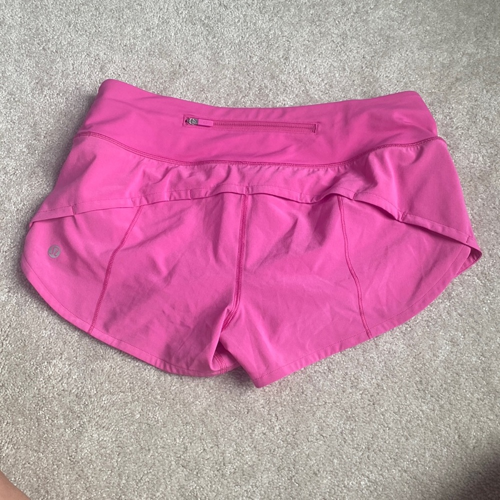 sonic pink 2.5in speed up shorts